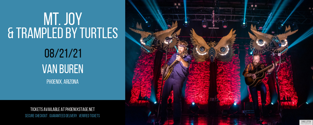 Mt. Joy & Trampled By Turtles at Van Buren tickets Mt. Joy & Trampled By Turtles at Van Buren
