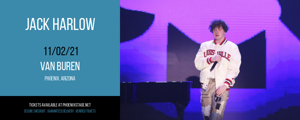 Jack Harlow at Van Buren tickets Jack Harlow at Van Buren