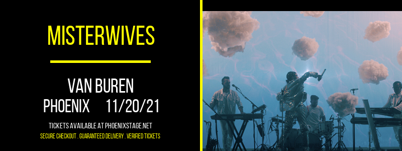 MisterWives at Van Buren tickets MisterWives at Van Buren