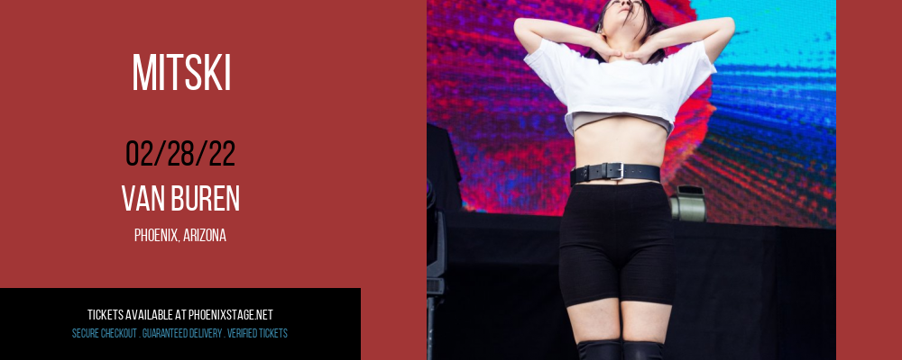 Mitski at Van Buren tickets Mitski at Van Buren