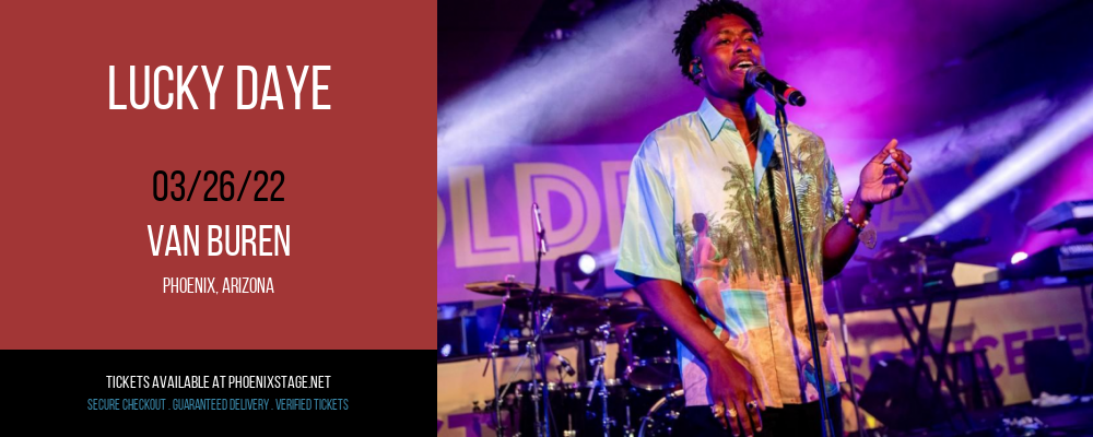 Lucky Daye at Van Buren tickets Lucky Daye at Van Buren
