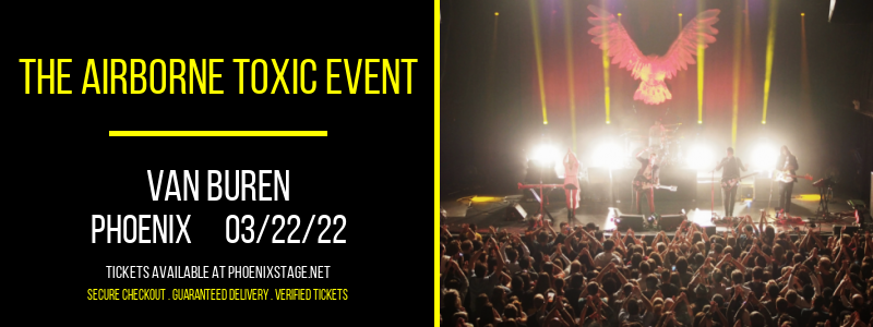 The Airborne Toxic Event at Van Buren tickets The Airborne Toxic Event at Van Buren