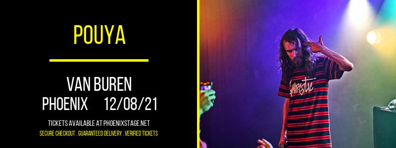 Pouya at Van Buren tickets Pouya at Van Buren