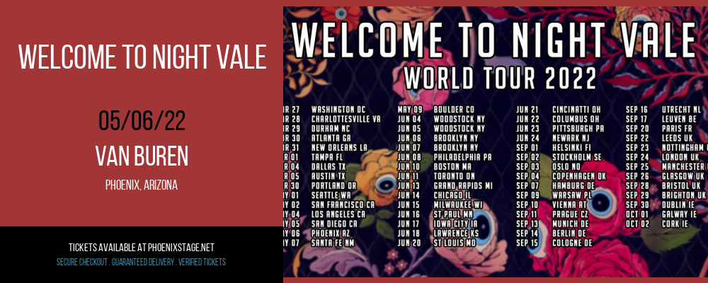 Welcome To Night Vale at Van Buren tickets Welcome To Night Vale at Van Buren