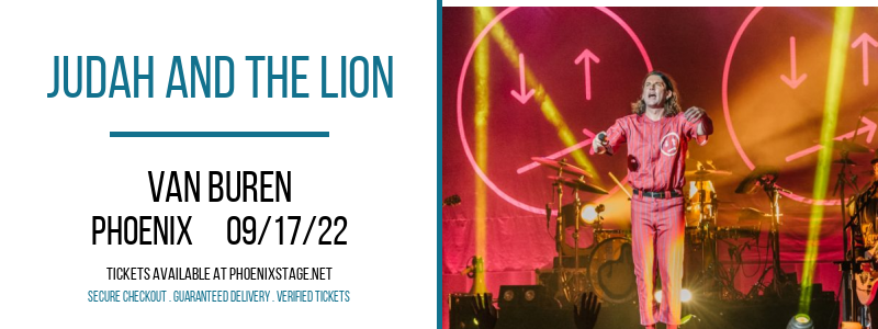 Judah and The Lion at Van Buren tickets Judah and The Lion at Van Buren