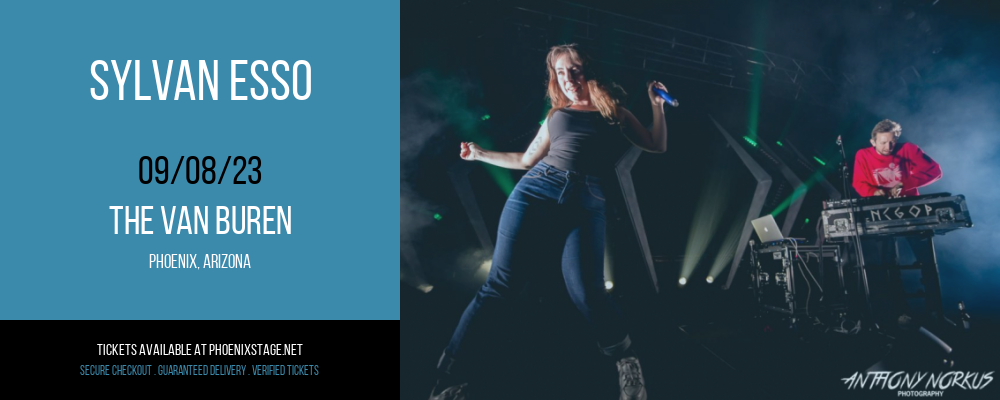 Sylvan Esso at Van Buren tickets Sylvan Esso at Van Buren