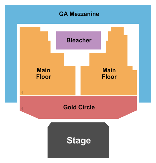 Van Buren Seating Chart