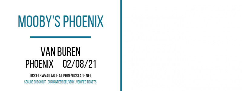 Mooby's Phoenix at Van Buren tickets Mooby's Phoenix at Van Buren