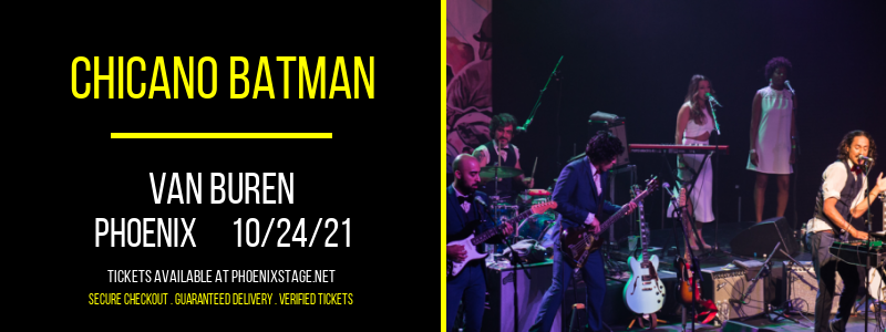 Chicano Batman at Van Buren tickets Chicano Batman at Van Buren