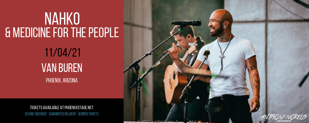 Nahko & Medicine for the People [CANCELLED] at Van Buren