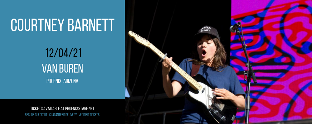 Courtney Barnett at Van Buren tickets Courtney Barnett at Van Buren