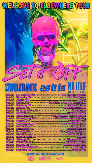 Set It Off, Stand Atlantic, As It Is & No Love For The Middle Child at Van Buren