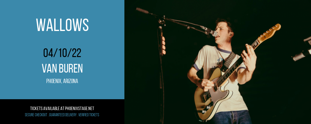 Wallows at Van Buren tickets Wallows at Van Buren