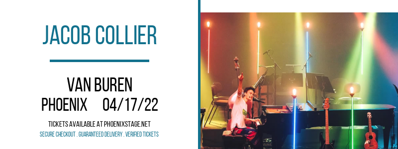 Jacob Collier at Van Buren tickets Jacob Collier at Van Buren