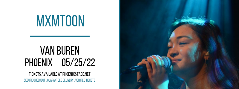 mxmtoon at Van Buren tickets mxmtoon at Van Buren