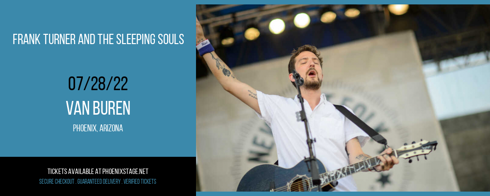 Frank Turner and The Sleeping Souls at Van Buren