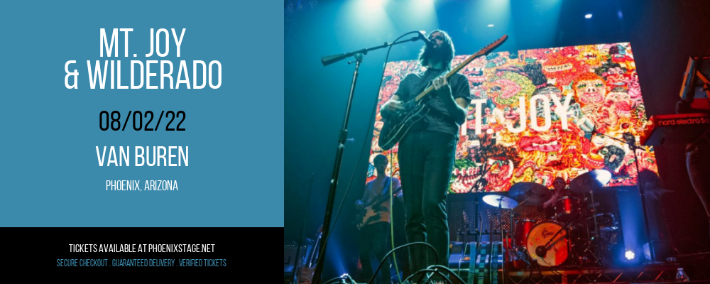 Mt. Joy & Wilderado at Van Buren tickets Mt. Joy & Wilderado at Van Buren