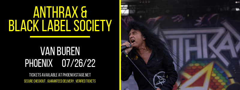 Anthrax & Black Label Society at Van Buren