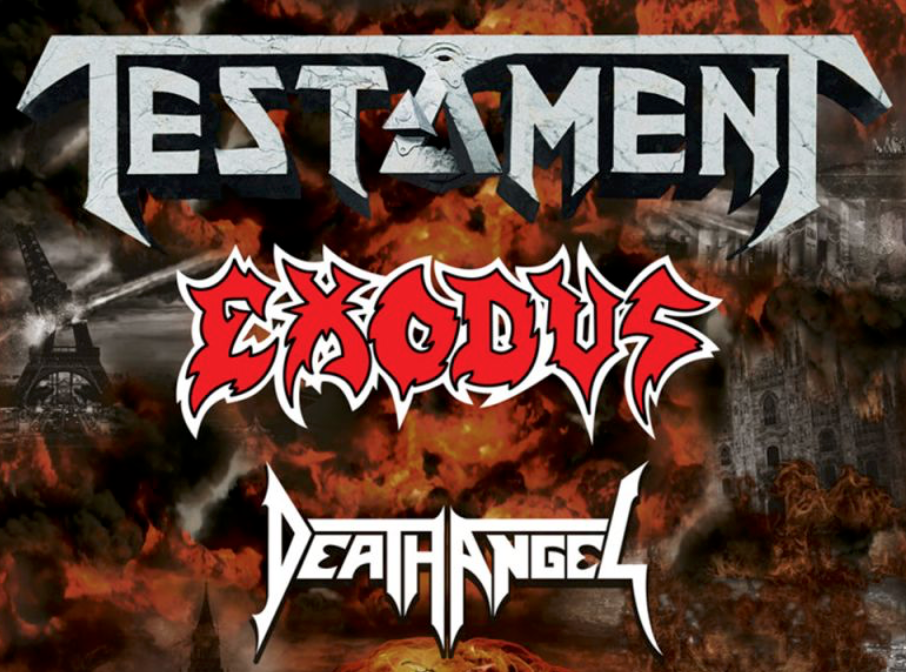 Testament, Exodus & Death Angel at Van Buren