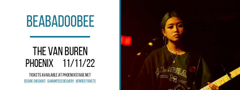 beabadoobee at Van Buren tickets beabadoobee at Van Buren
