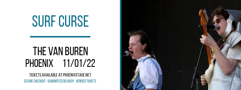 Surf Curse at Van Buren tickets Surf Curse at Van Buren