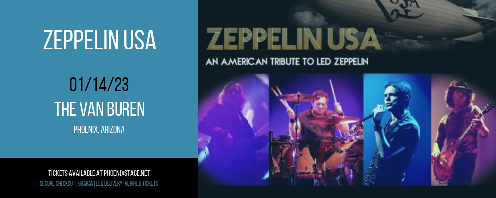 Zeppelin USA at Van Buren tickets Zeppelin USA at Van Buren