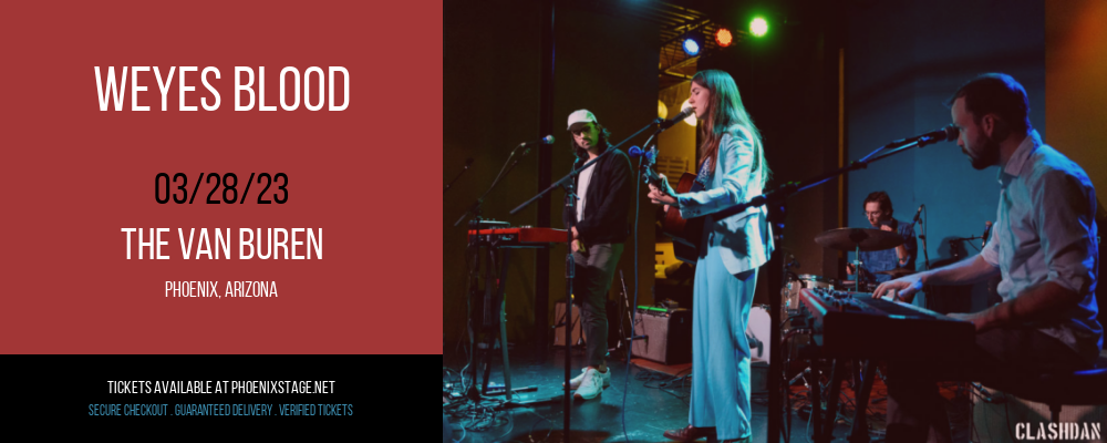 Weyes Blood at Van Buren tickets Weyes Blood at Van Buren
