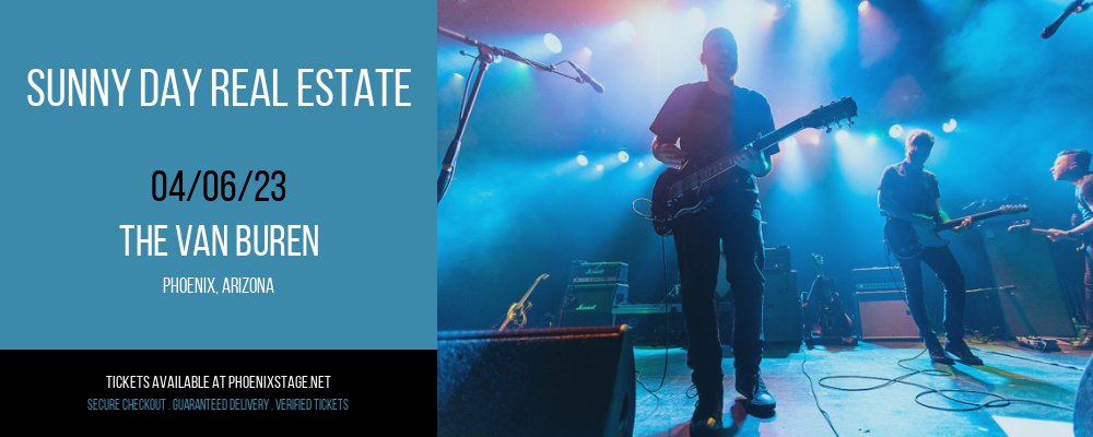 Sunny Day Real Estate at Van Buren tickets Sunny Day Real Estate at Van Buren