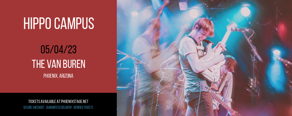Hippo Campus at Van Buren tickets Hippo Campus at Van Buren