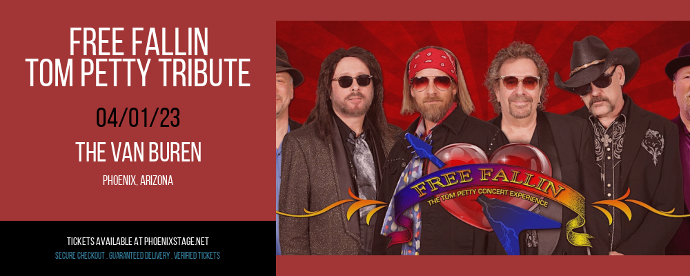 Free Fallin - Tom Petty Tribute at Van Buren tickets Free Fallin - Tom Petty Tribute at Van Buren