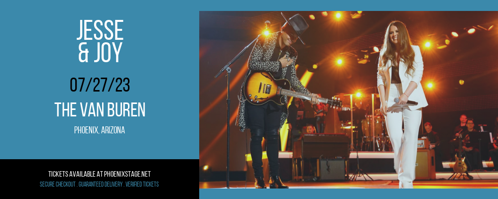 Jesse & Joy at Van Buren tickets Jesse & Joy at Van Buren