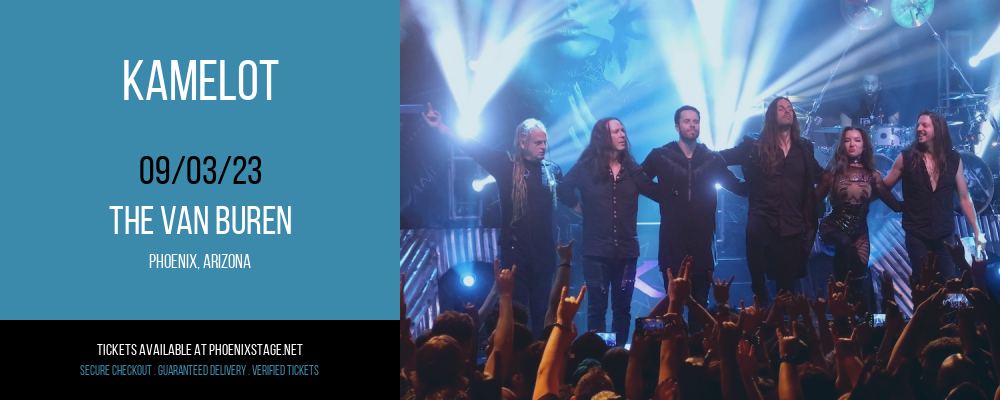 Kamelot at Van Buren tickets Kamelot at Van Buren