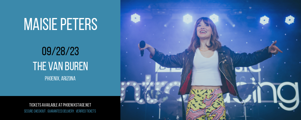 Maisie Peters at Van Buren tickets Maisie Peters at Van Buren