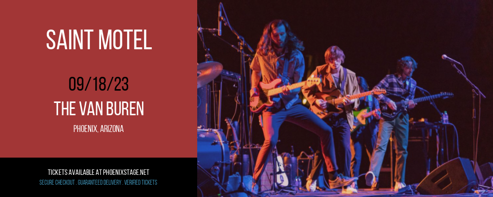 Saint Motel at Van Buren tickets Saint Motel at Van Buren