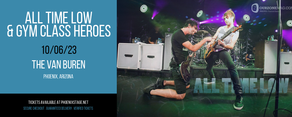 All Time Low & Gym Class Heroes at The Van Buren