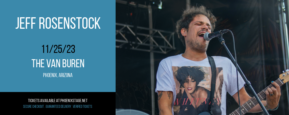 Jeff Rosenstock at The Van Buren