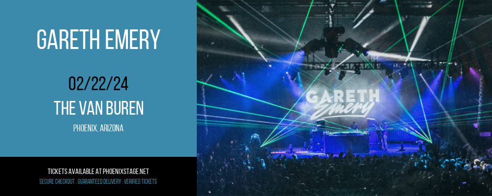 Gareth Emery at The Van Buren