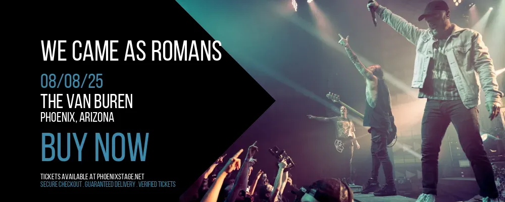 We Came as Romans at The Van Buren