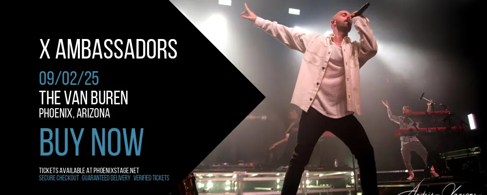 X Ambassadors at The Van Buren