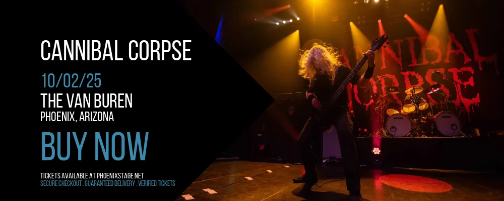 Cannibal Corpse at The Van Buren