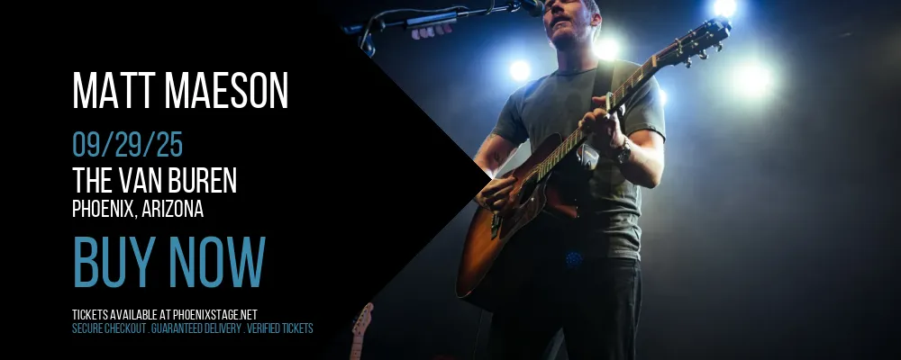 Matt Maeson at The Van Buren