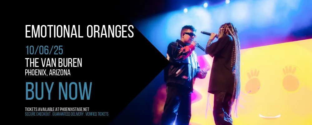Emotional Oranges at The Van Buren