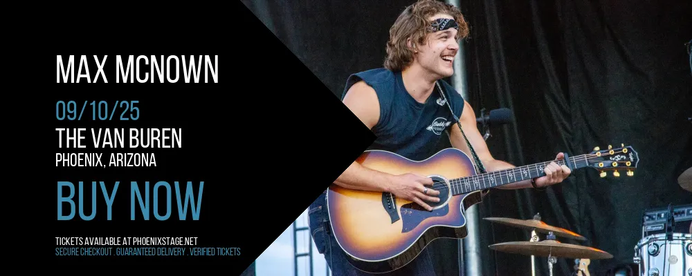 Max McNown at The Van Buren