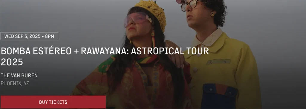 Bomba Estereo & Rawayana at The Van Buren