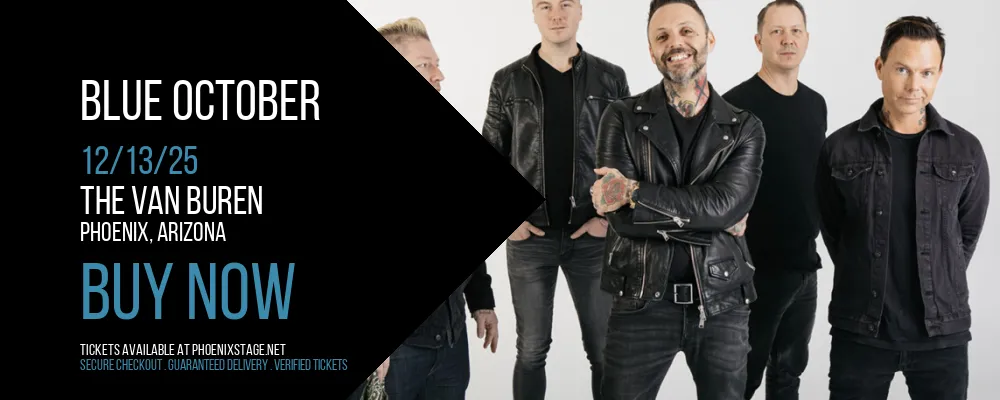 Blue October at The Van Buren