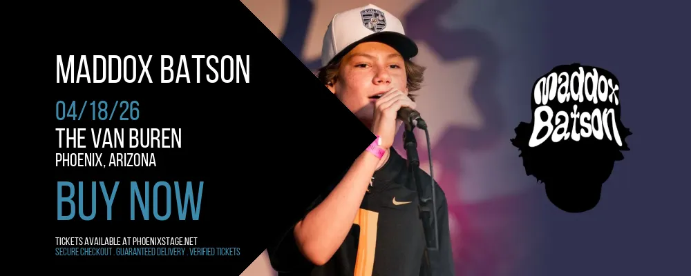 Maddox Batson at The Van Buren