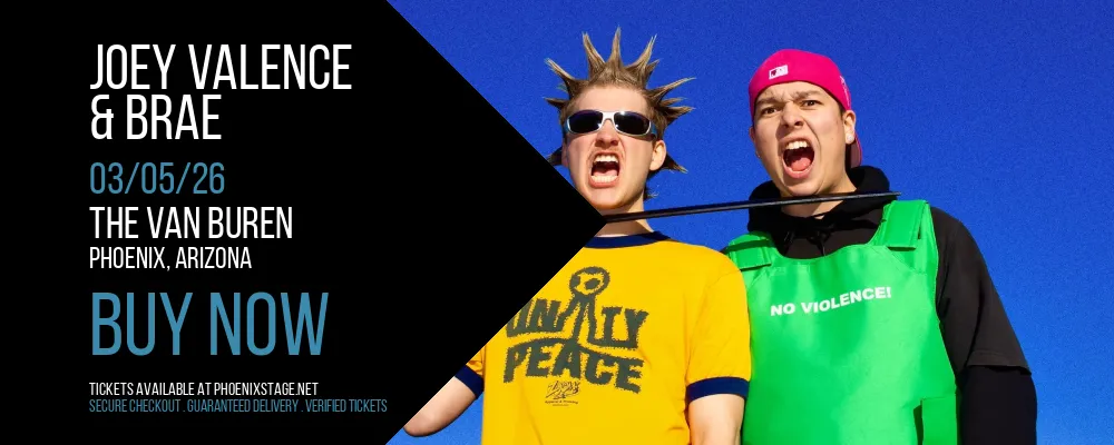 Joey Valence & Brae at The Van Buren