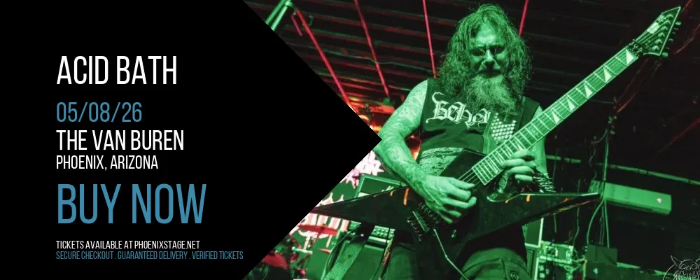 Acid Bath at The Van Buren