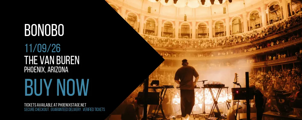 Bonobo at The Van Buren