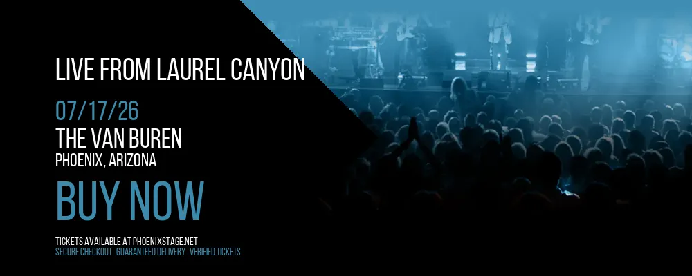 Live from Laurel Canyon at The Van Buren